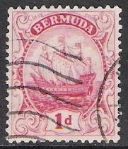Bermuda #83b Caravel Used
