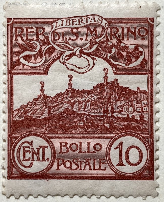 AlexStamps SAN MARINO #45 VF Mint