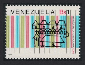 Venezuela 450th Anniversary of Coro 1977 MNH SC#1166 SG#2355