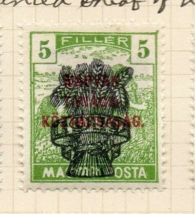 Hungary 1919 Early Issue Fine Mint Hinged 5f. Optd NW-183748