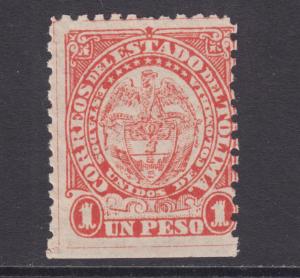 Colombia, Tolima Sc 39 MNH. 1886 1p Long Wing Condor.