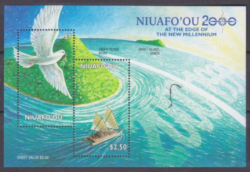 2000 Niuafo'ou 356-357/B24 Birds - Millennium 5,50 €