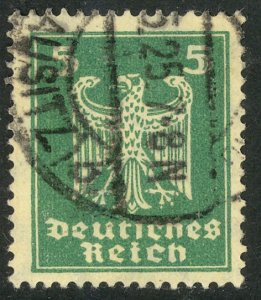 GERMANY 1924 5pf GERMAN EAGLE Issue Sc 331 VFU