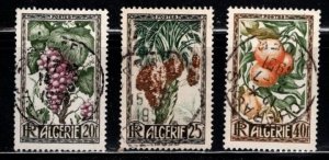 Algeria - #229 - 231 Fruit set/3 - Used