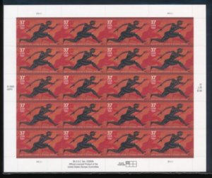 UNITED STATES (US) 3863 37c OLYMPICS MINT NH SHEET OF 20