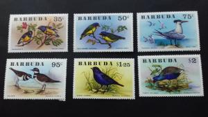 Barbuda 1974 Rare Set of BARBUDA Birds Mint