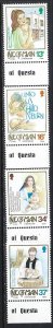 Isle Of Man 408-411 MNH CHRISTMAS W456