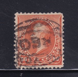 229 VF+ used neat cancel with nice color cv $ 140 ! see pic !