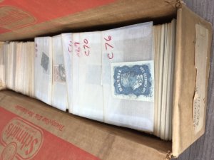 WW, BRITISH COLONIES, 81 Long Boxes Enormous Accumulation of Stamps, 300k +