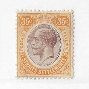 Straits Settlements Sc #196   35c  OG VF