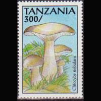 TANZANIA 1993 - Scott# 1015 Mushroom 300s LH