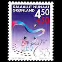 GREENLAND 2002 - Scott# B27 Children Set of 1 NH