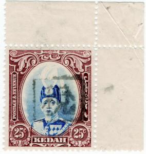 (I.B) Malaya States Revenue : Kedah Duty 25c (Japanese Occupation)