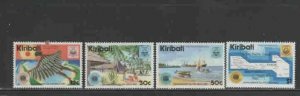 KIRIBATI #418-421 1983 COMMONWEALTH DAY MINT VF NH O.G