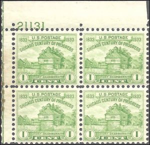 728 Mint,OG,NH... Plate Block of 4... SCV $3.00