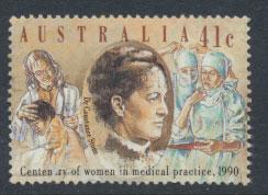 SG 1232  SC# 1165  Used  Centenary of Women in Medicine