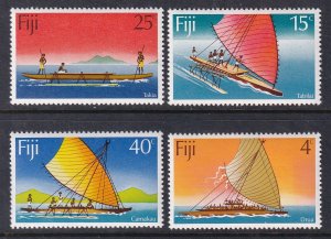 Fiji 380-383 Canoes MNH VF