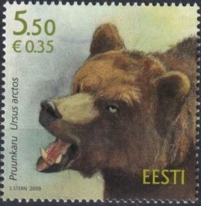 Estonia 2009 MNH Stamps Scott 622 Animals Bear