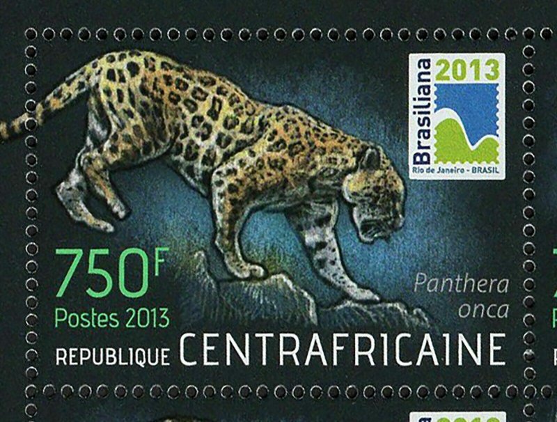 Wildcats Stamp Puma Concolor Leopardus Colocolo S/S MNH #4256-4259 