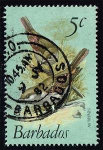 Barbados #497 Sparrows; Used (0.70)