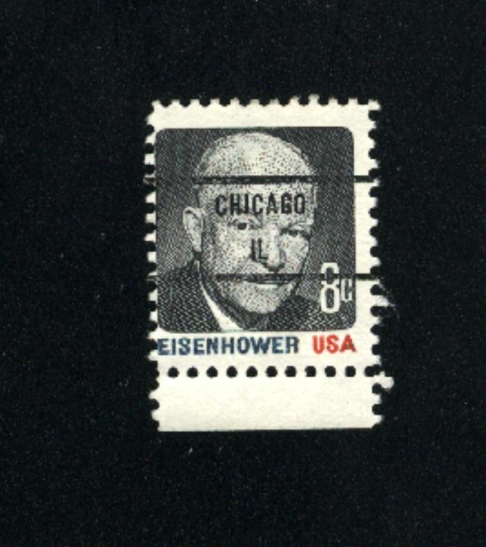 USA #1394 3 used 1970-74 PD .08