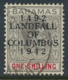 Bahamas  SG 171 SC# 125 Used / FU  Landfall of Columbus see details