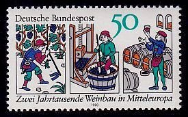 Germany Sc# 1338 MNH Wine Production