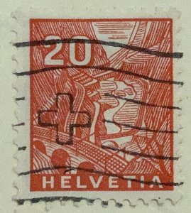 AlexStamps SWITZERLAND #223 VF Used 