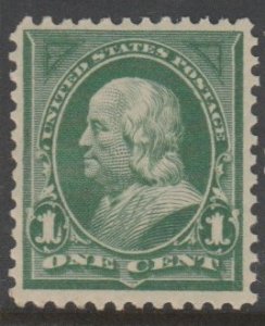 U.S. Scott Scott #279 Franklin Stamp - Mint NH Single