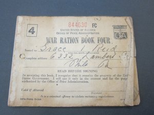 United States WAR Ration Book
