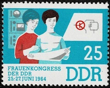 1964 German Democratic Republic (DDR) Scott Catalog Number 704 MNH