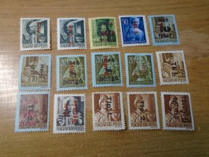 Hungary  #  801-15  MH