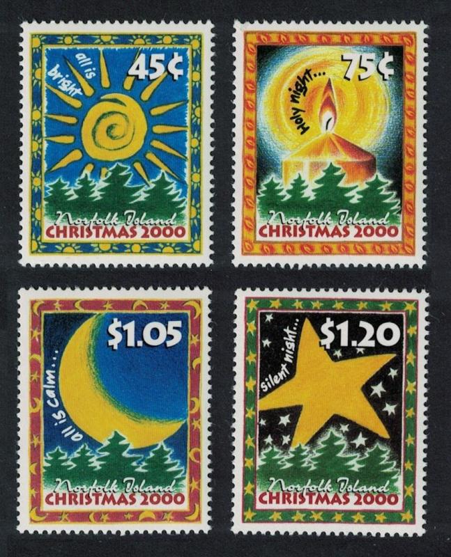 Norfolk Christmas 4v issue 2000 SG#739-742 SC#711-714