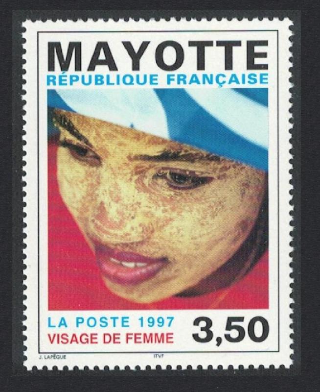 Mayotte Woman's Face SG#72