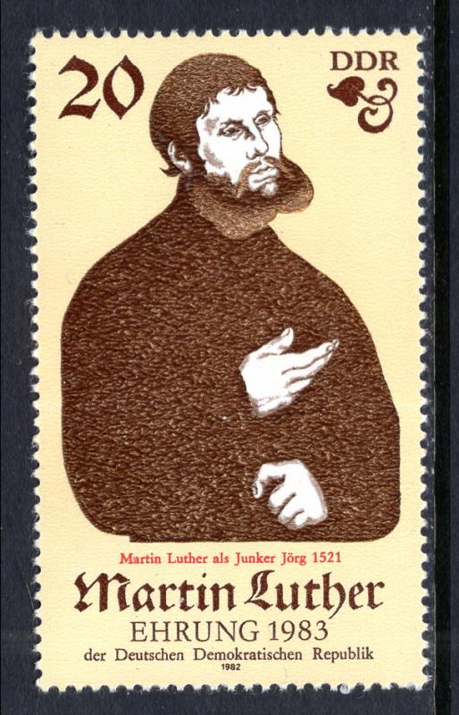 Germany DDR 2309 Martin Luther MNH VF
