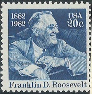 Scott: 1950 United States - Franklin D Roosevelt - MNH