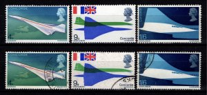 Great Britain 1969 First Flight of Concorde, Set [Mint/Used]