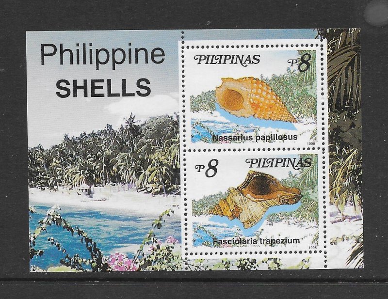 PHILIPPINES #2570 SHELLS S/S MNH