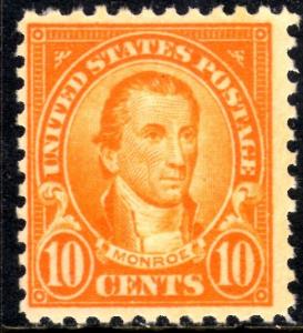 U.S. Scott #562 10-Cent Monroe Stamp - Mint NH Single