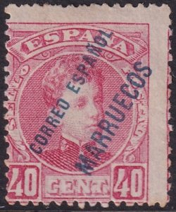 Spanish Morocco 1903 Sc 9 MH*