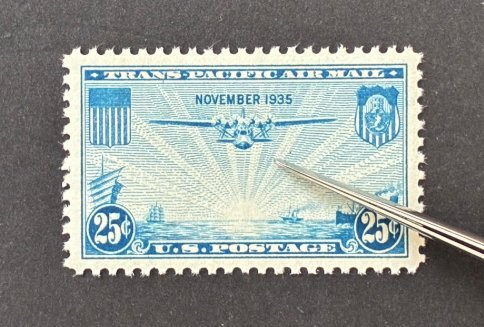 US #C20 XF++ Mint NH OG. Fresh.   17443