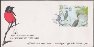 VANUATU 1991 Phila Nippon - Birds - mini sheet FDC..........................W260