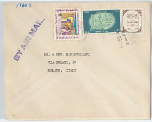 58769  -  IRAQ  - POSTAL HISTORY: COVER to  ITALY - ARCHEOLOGY