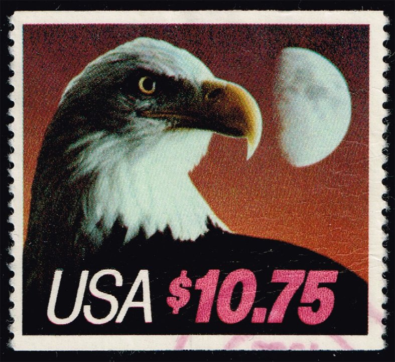 US #2122b Bald Eagle and Half Moon; Used (3Stars)