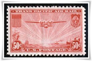 SC#C22 50¢ China Clipper (1937) MNH