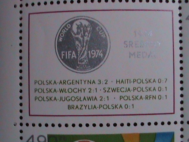 POLAND -1974- SC32036a WORLD CUP SOCCER CHAMPIONSHIPS MNH S/S-VERY FINE-