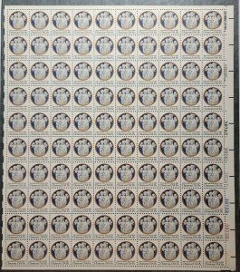 Scott #1768 Christmas Madonna and Child (Robbia) 15¢ Sheet of 100 Stamps - MNH