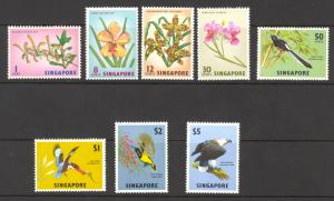 Singapore Sc# 62-69 MNH 1963 1c-$5.00 Flora and Fauna