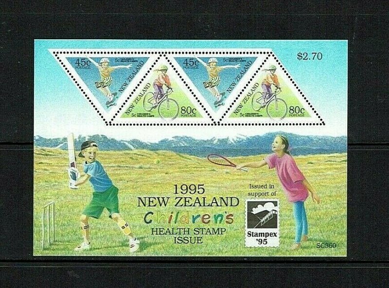 New Zealand: 1995  Stampex National Stamp Exhibition, Wellington, M/S MNH