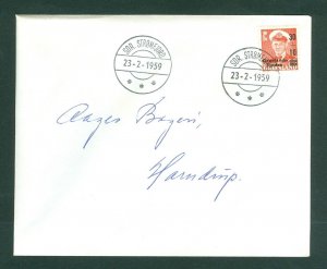 Greenland. FDC 1959. Greenland Fund 30+10 Ore Semi. Scott # B2. Sdr. Stromfjord